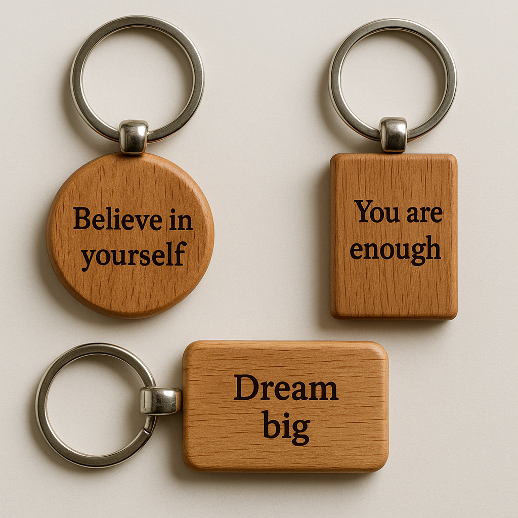 Schlüsselanhänger graviert