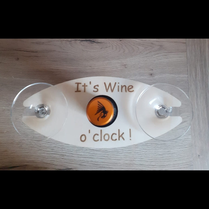 Weinglashalter für 2 Gläser