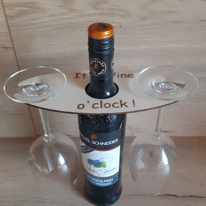 Weinglashalter für 2 Gläser