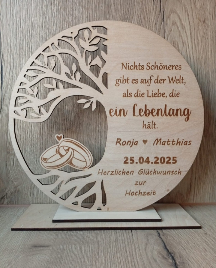 Hochzeitsgeschenk "Lebensbaum"