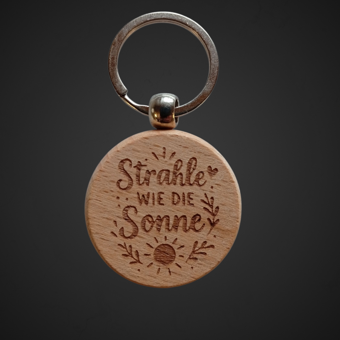 Schlüsselanhänger graviert