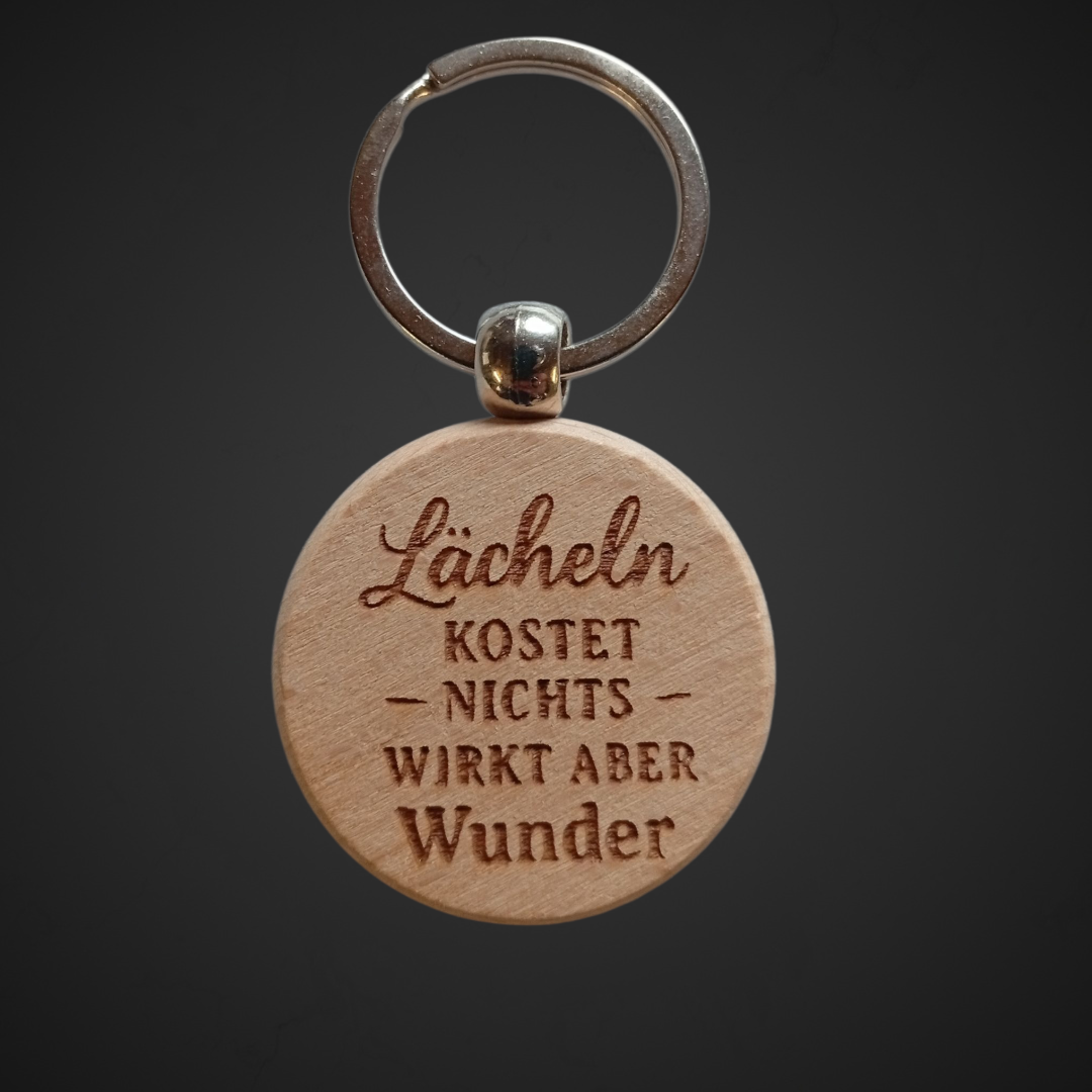 Schlüsselanhänger graviert