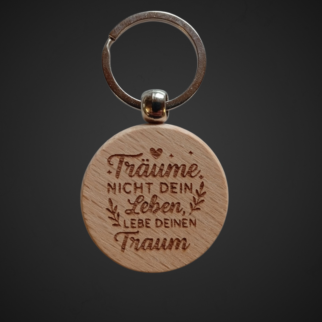 Schlüsselanhänger graviert