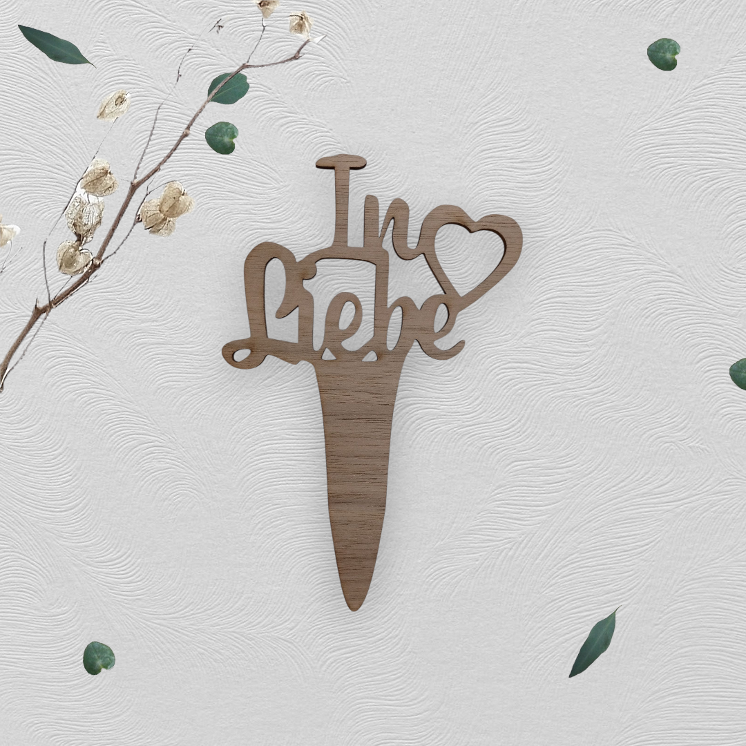 Gedenkstecker "In Liebe"