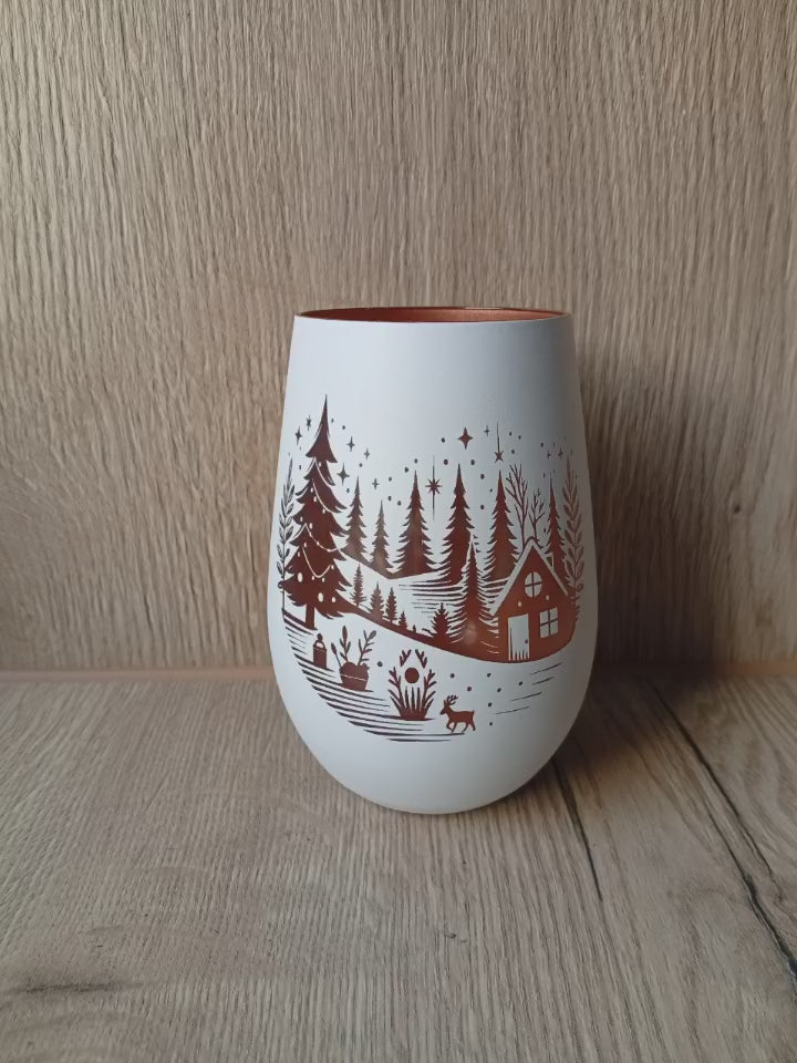 Windlicht "Winterzauber"