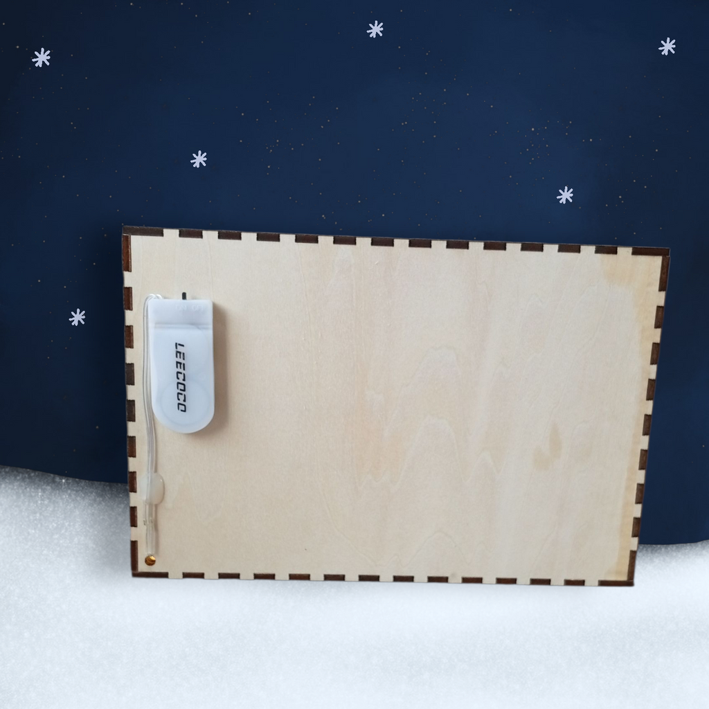 Winterliche Lichterbox